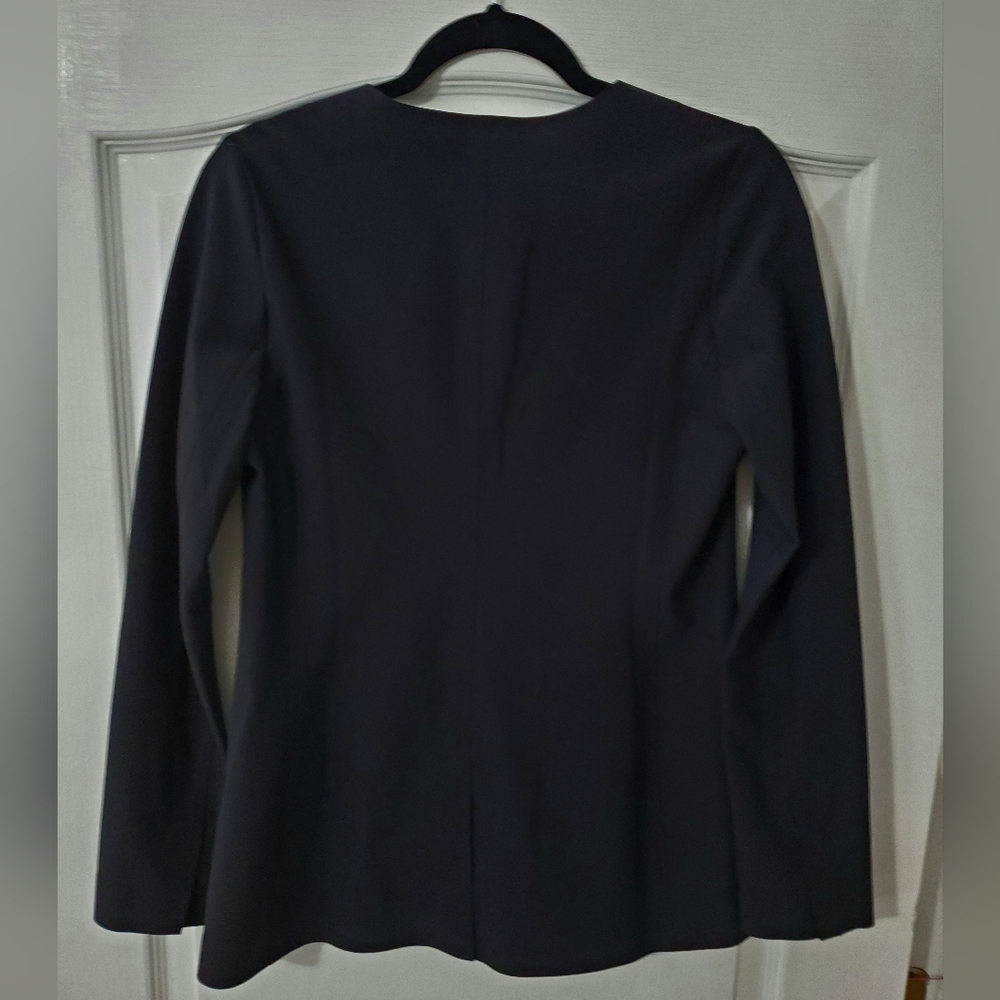 NWT Athleta Black Avenue Blazer in Size 6 Black Color - Picture 3 of 12